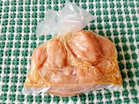 甘酒でしっとり＊お肉の保存